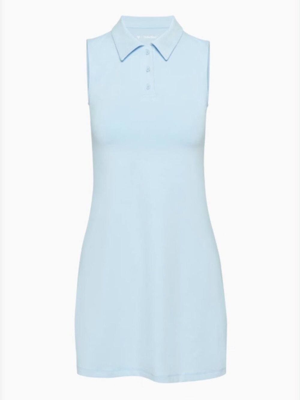 NWT Aritzia TnAction Dash Polo Mini Dress M Pastel Blue